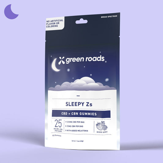 Green Roads Sleepy Zs CBD + CBN Gummies - (5 Pack)