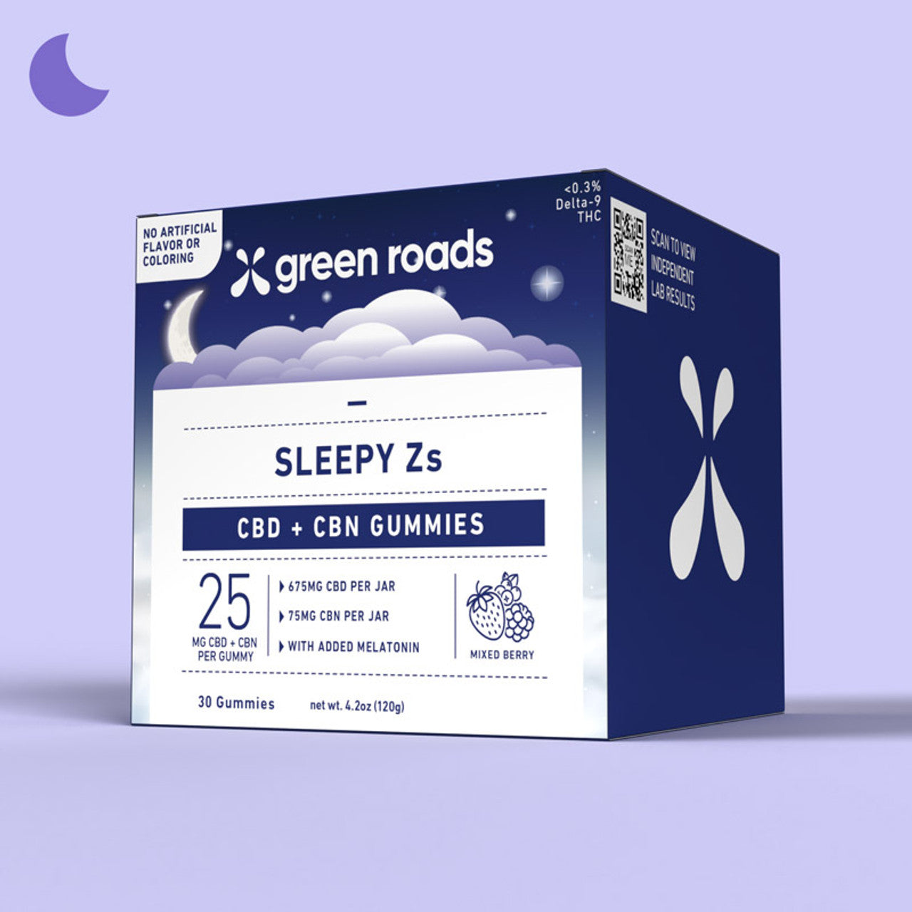 Green Roads Sleepy Zs CBD + CBN Gummies - (4 Pack)