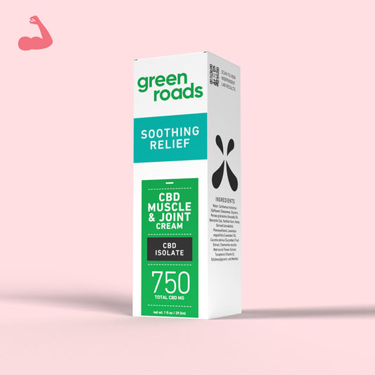 Green Roads Muscle & Joint Relief Cream - 750mg (PACK OF 4)