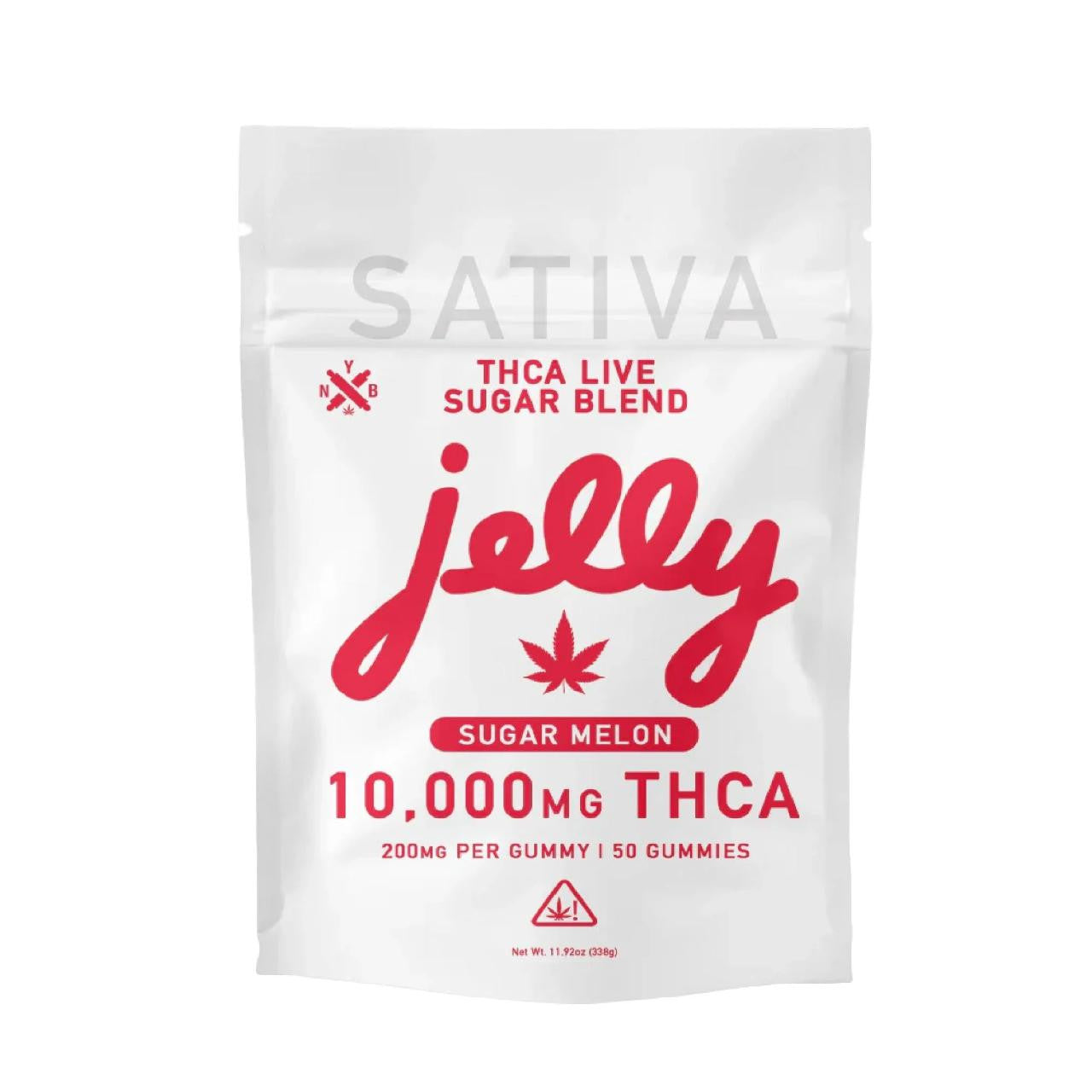 Jelly THCA Live Sugar Blend Gummies 10000MG