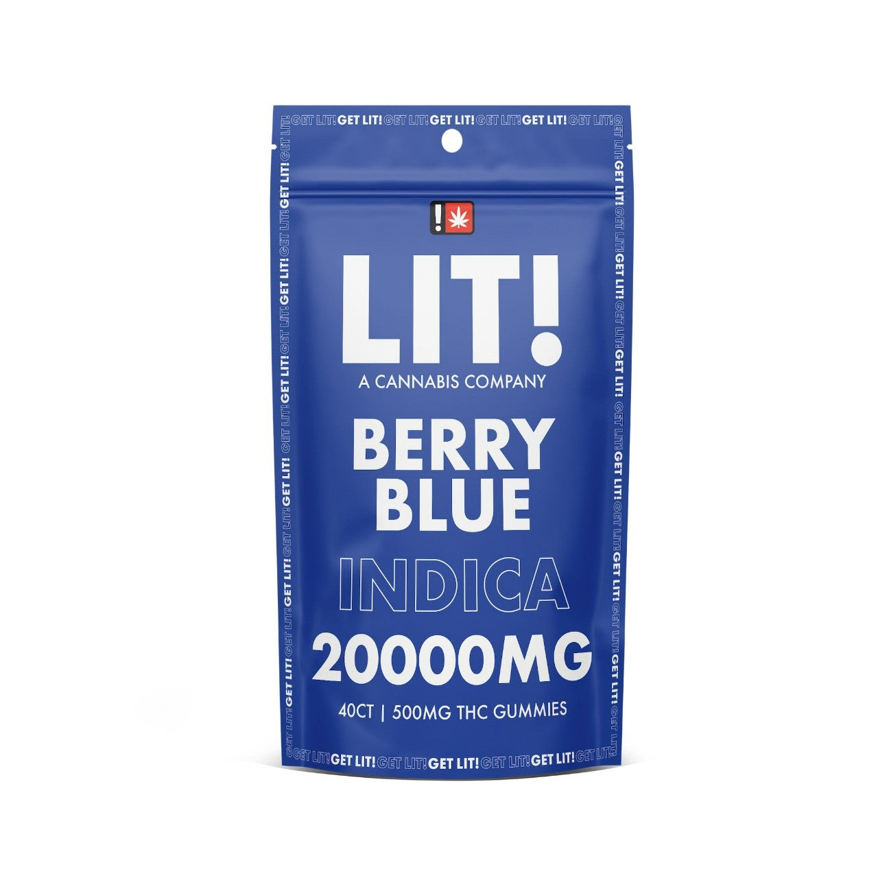 LIT THC D8 THCP  Gummies 20,000MG (PACK OF 5)