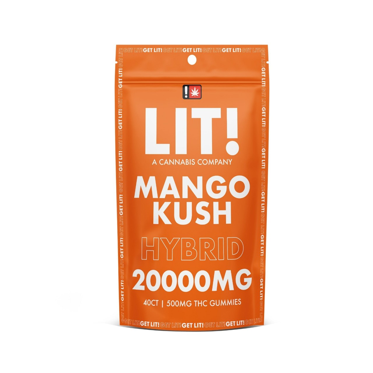 LIT THC D8 THCP  Gummies 20,000MG (PACK OF 5)