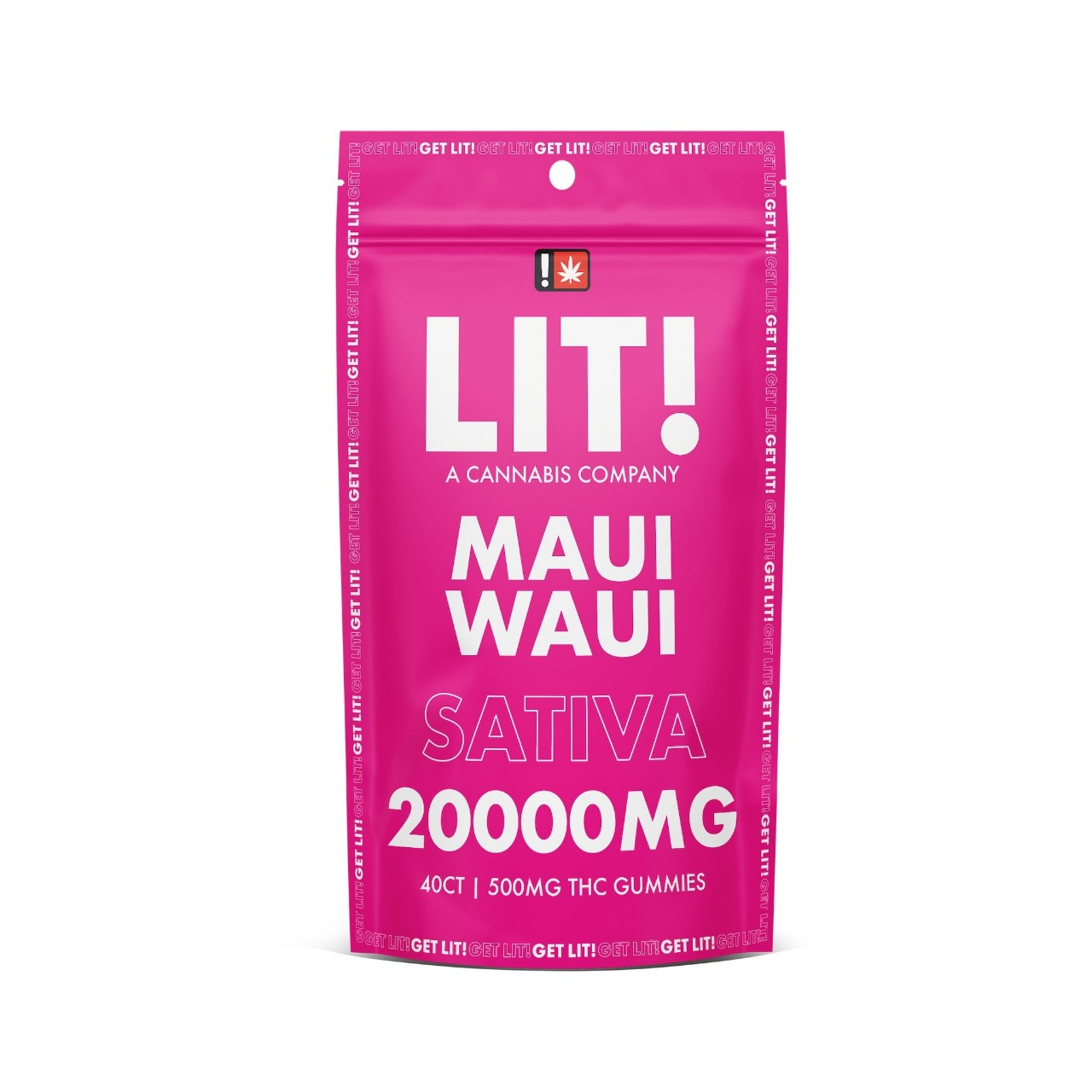 LIT THC D8 THCP  Gummies 20,000MG (PACK OF 5)