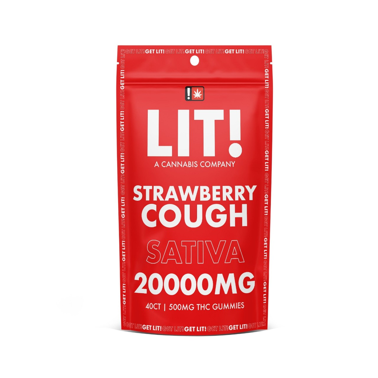 LIT THC D8 THCP  Gummies 20,000MG (PACK OF 5)