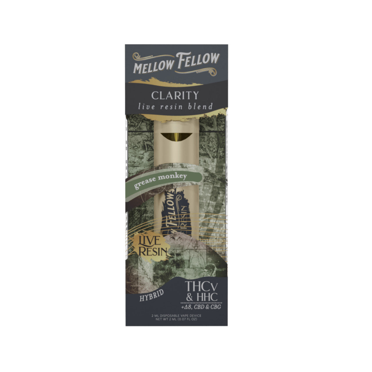 Mellow Fellow Live Resin Blend Disposable - 2ML (PACK OF 5)