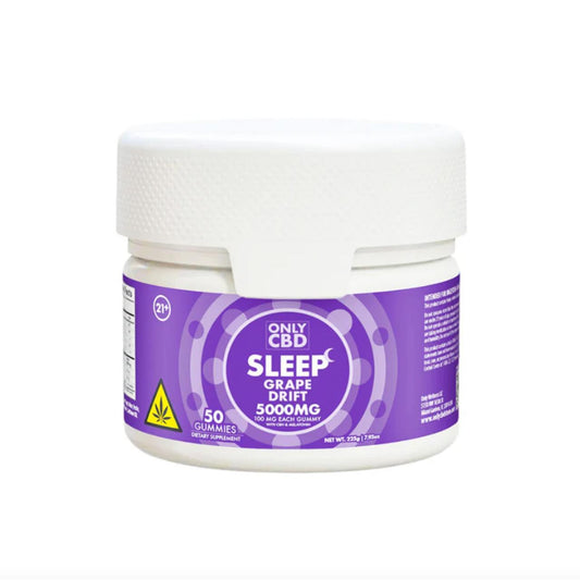 Only CBD Sleep Gummies Jar 5000MG 50ct
