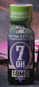 Mystic Labs 7-OH Kratom Extract Shot 18mg (12 Pack)