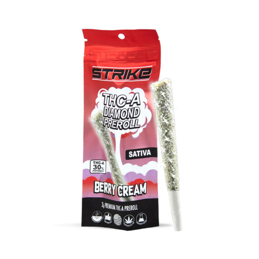 Strike THC-A Diamond Prerolls 2G-10 PACK