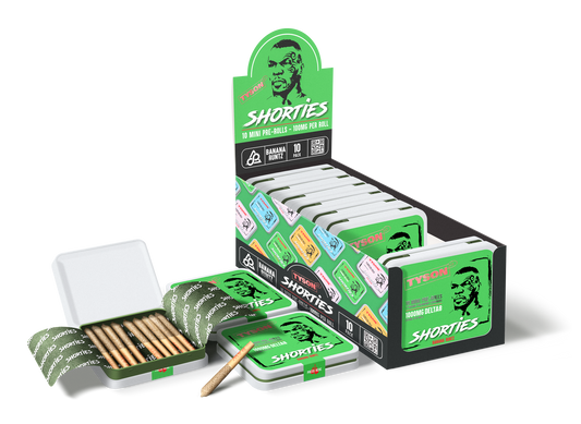 Tyson 2.0 D8 Shorties 1000MG (BOX OF 10)