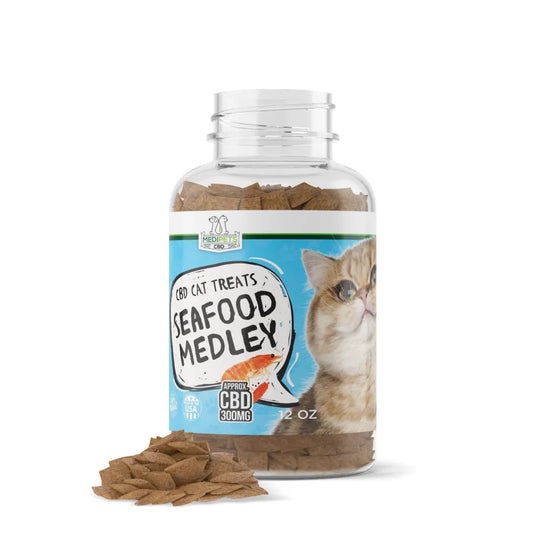 MediPets CBD Cat Treats Seafood Medley  300mg