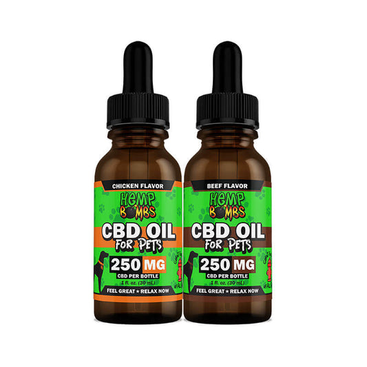 Hemp Bombs CBD Oil for Pets (PACK OF 6)