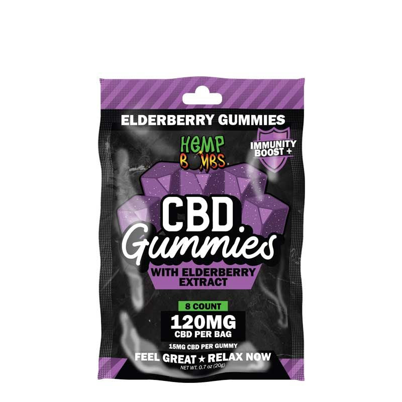 Hemp Bombs CBD Immunity Gummies (PACK OF 12)