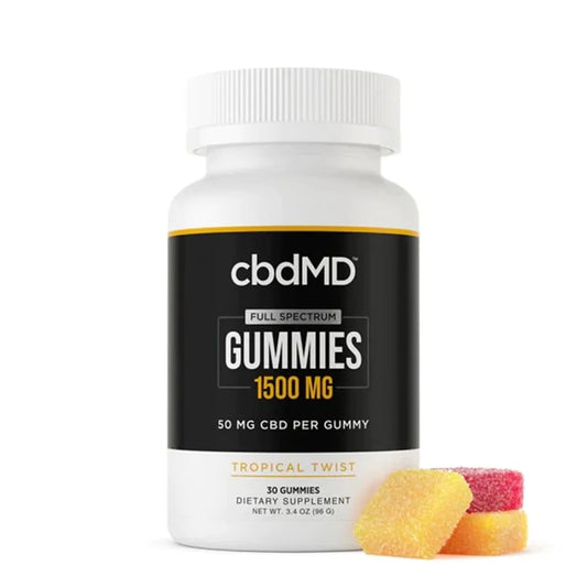 cbdMD Full Spectrum CBD Gummies CBD + THC
