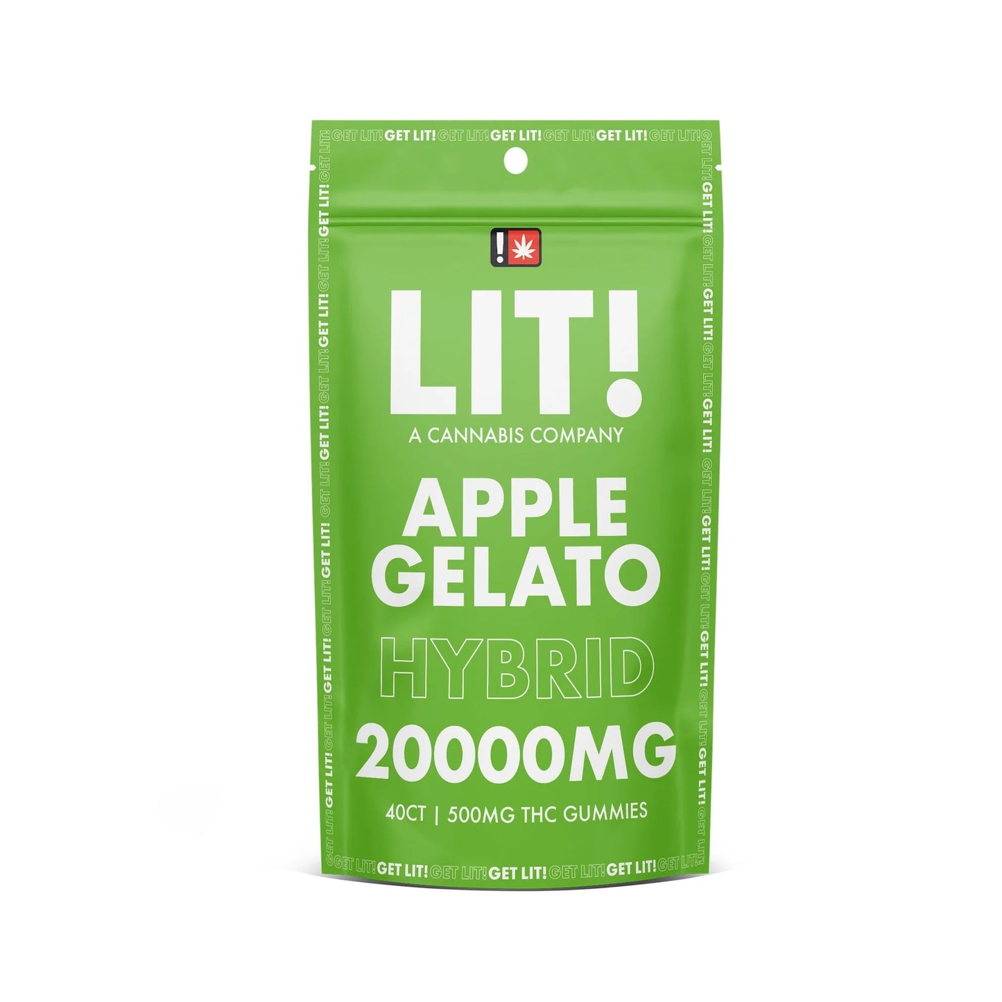 LIT THC D8 THCP  Gummies 20,000MG (PACK OF 5)